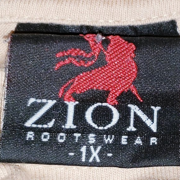 Bob Marley Zion Rootswear Shirt Size 1X - Picture 2 of 2